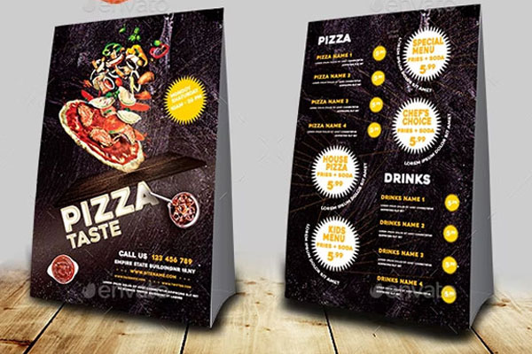Pizza Restaurant Menu Flyer Templates | Free & Premium PSD, Ai, Word, Doc, InDesign, Vector, PNG, PDF Formats Download